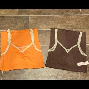 2 Decree Form Fitting Tank Tops, size XL